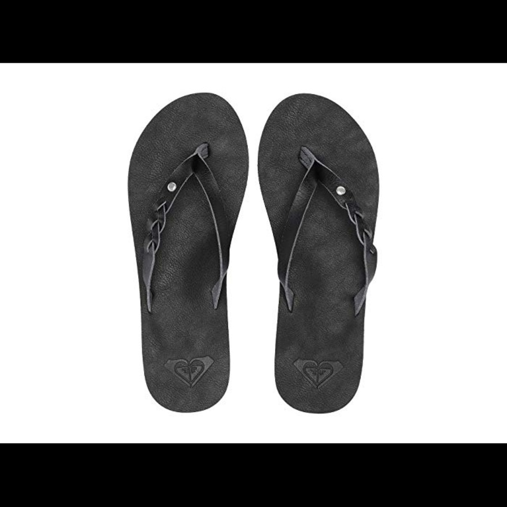 Black Roxy Sandals sz 9
